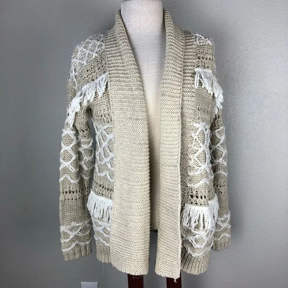 Lucky Brand Long Sleeve Cardigan Sweater Size XS